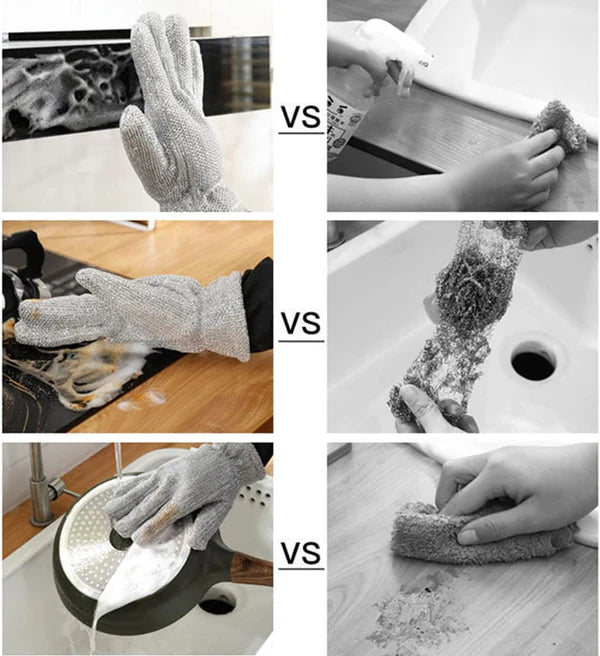 Bamboo Fiber Dishwashing Gloves - Buy Faith