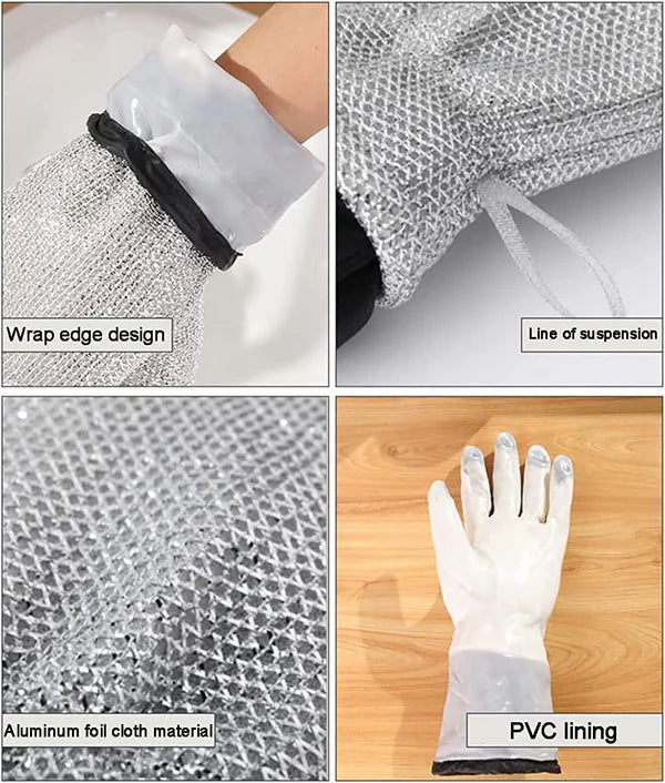 Bamboo Fiber Dishwashing Gloves - Buy Faith